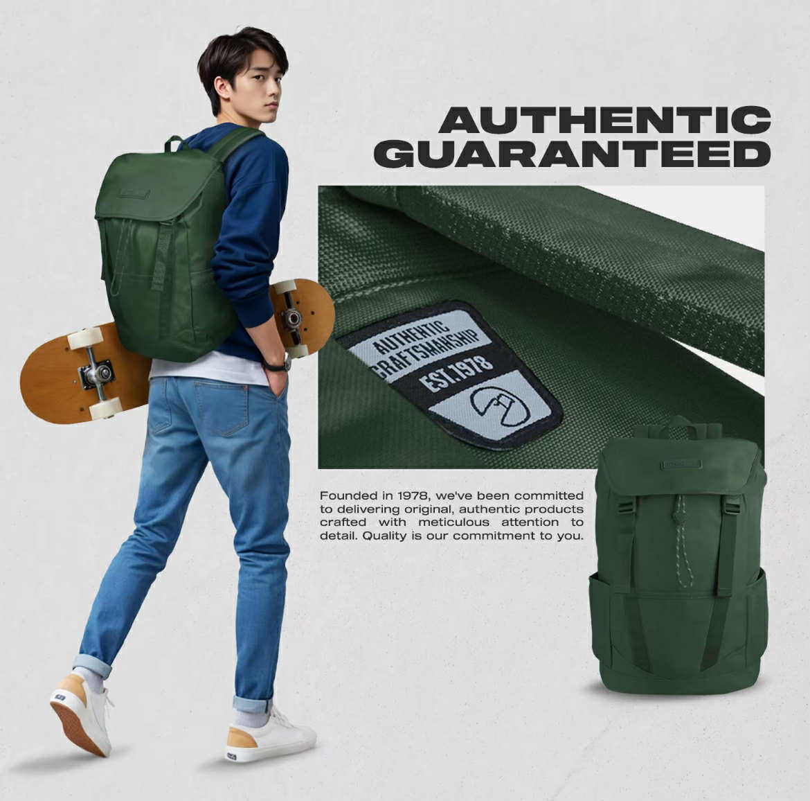 🎒 HAWK Anti-Microbial Laptop Backpack – 100% Authentic | Water-Repellent | Heavy-Duty